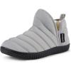 imageRockDove Womens Alpinz Puffer Bootie with Indoor Outdoor SoleLight Grey