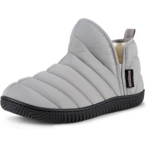imageRockDove Womens Alpinz Puffer Bootie with Indoor Outdoor SoleLight Grey