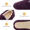 imageRockDove Womens Faux Shearling Closed Back Slipper with Memory FoamDark Purple