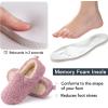 imageRockDove Womens Faux Shearling Closed Back Slipper with Memory FoamLight Pink