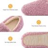 imageRockDove Womens Faux Shearling Closed Back Slipper with Memory FoamLight Pink