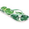image:imageRockDove Womens Seabreeze Printed Beach Flip Flops Lightweight Summer Thong Sandal for Pool Vacation and Everyday WearMonstera Green