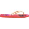 image:imageRockDove Womens Seabreeze Printed Beach Flip Flops Lightweight Summer Thong Sandal for Pool Vacation and Everyday WearSunset Coral