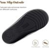 image:imageRockDove Womens Snugga Faux Fur Flip Flop with Memory Foam Cushioning AllDay Comfort Support Indoor Outdoor Slide SandalBlack