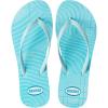 image:imageRockDove Womens Seabreeze Printed Beach Flip Flops Lightweight Summer Thong Sandal for Pool Vacation and Everyday WearMist Blue