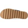 image:imageRockDove Womens Isla Lift Platform Slide Sandals with Cushioned Arch Support and Soft Dual StrapsBlackBrown