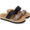image:imageRockDove Womens Isla Lift Platform Slide Sandals with Cushioned Arch Support and Soft Dual StrapsLeopard Print