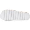 image:imageRockDove Womens Isla Lift Platform Slide Sandals with Cushioned Arch Support and Soft Dual StrapsWhite