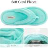 image:imageRockDove Womens Serena Plush Flip Flops Terry Cloth Thong Sandals SlipperAqua Blue