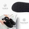 image:imageRockDove Womens Serena Plush Flip Flops Terry Cloth Thong Sandals SlipperBlack