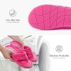 image:imageRockDove Womens Serena Plush Flip Flops Terry Cloth Thong Sandals SlipperHot Pink