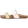image:imageRockDove Womens Isla Slide Sandal with Cushioned Arch Support and Soft Dual StrapsBeige Woven