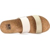 image:imageRockDove Womens Isla Slide Sandal with Cushioned Arch Support and Soft Dual StrapsBeige Woven