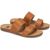 image:imageRockDove Womens Isla Slide Sandal with Cushioned Arch Support and Soft Dual StrapsNatural Brown