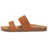 image:imageRockDove Womens Isla Slide Sandal with Cushioned Arch Support and Soft Dual StrapsNatural Brown
