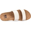 image:imageRockDove Womens Isla Slide Sandal with Cushioned Arch Support and Soft Dual StrapsNude