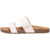 image:imageRockDove Womens Isla Slide Sandal with Cushioned Arch Support and Soft Dual StrapsNude