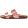 image:imageRockDove Womens Isla Slide Sandal with Cushioned Arch Support and Soft Dual StrapsRose Gold