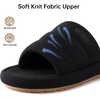 image:imageRockDove Mens Axis Arch Support Slide Slipper Cushioned Comfort Non Slip Sole House Wear Gift ChoiceBlack