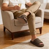 image:imageRockDove Mens Axis Arch Support Slide Slipper Cushioned Comfort Non Slip Sole House Wear Gift ChoiceCoffee