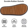 image:imageRockDove Mens Axis Arch Support Slide Slipper Cushioned Comfort Non Slip Sole House Wear Gift ChoiceDark Grey