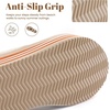 image:imageRockDove Womens Vista Platform Flip Flops Cushioned Comfort Non Slip Stylish Summer SandalsBeige