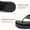 image:imageRockDove Womens Vista Platform Flip Flops Cushioned Comfort Non Slip Stylish Summer SandalsBlack