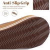 image:imageRockDove Womens Vista Platform Flip Flops Cushioned Comfort Non Slip Stylish Summer SandalsKhaki