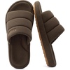 image:imageRockDove Mens Axis Arch Support Slide Slipper Cushioned Comfort Non Slip Sole House Wear Gift ChoiceCoffee