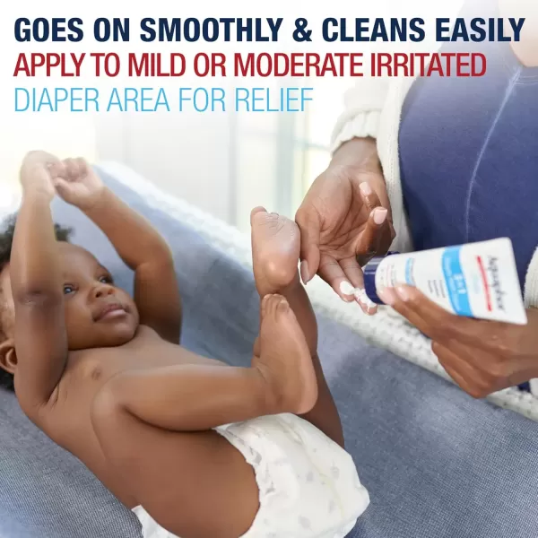 imageAquaphor Baby 3 in 1 Diaper Rash Cream  Prevents Soothes and Treats Diaper Rash  35 oz Tube Pack of 3