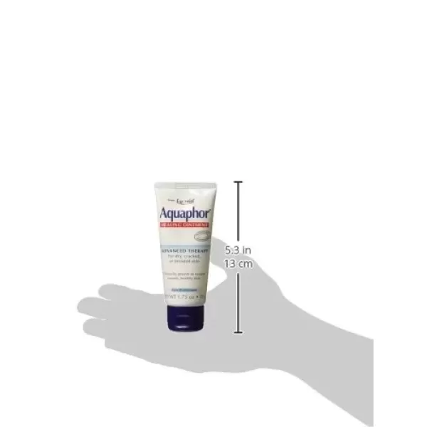 imageAquaphor Baby Healing Ointment Advanced Therapy for Chapped Cheeks and Diaper Rash 3 oz Tube Pack of 12175 Ounce Pack of 1