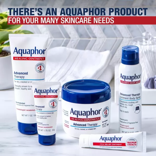 imageAquaphor Baby Healing Ointment Advanced Therapy for Chapped Cheeks and Diaper Rash 3 oz Tube Pack of 12175 Ounce Pack of 1
