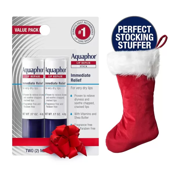 imageAquaphor Lip Repair Stick  Soothes Dry Chapped Lips  017 Ounce Pack of 4017 Ounce Pack of 2