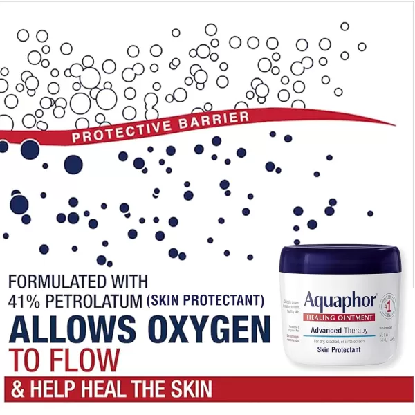 imageAquaphor Advanced Therapy Skin Care Set Aquaphor Healing Ointment Skin Protectant Body Moisturizer for Dry Skin 14 Oz Jar  Aquaphor Healing Balm Stick 065 Oz Holiday Gifts for Self Care
