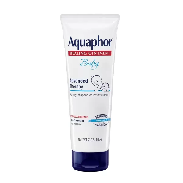 imageAquaphor Baby Healing Ointment Advanced Therapy Skin Protectant Dry Skin and Diaper Rash Ointment 7 Oz Tube