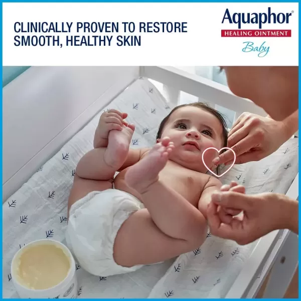 imageAquaphor Baby Healing Ointment Advanced Therapy Skin Protectant Dry Skin and Diaper Rash Ointment 7 Oz Tube