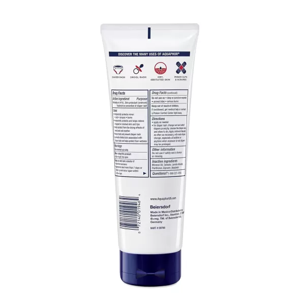 imageAquaphor Baby Healing Ointment Advanced Therapy Skin Protectant Dry Skin and Diaper Rash Ointment 7 Oz Tube