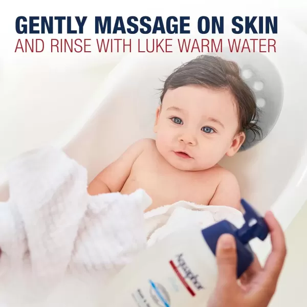 imageAquaphor Baby Wash and Shampoo Unscented Baby Shampoo and Wash 254 Fl Oz Pump Bottle