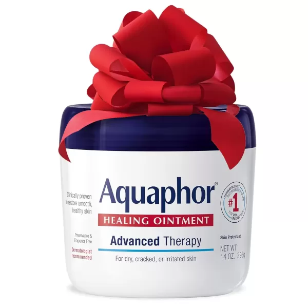 imageAquaphor Healing Ointment Advanced Therapy Skin Protectant Dry Skin Body Moisturizer MultiPurpose Healing Ointment For Dry Cracked Skin ampamp Minor Cuts ampamp Burns 14 Oz Jar