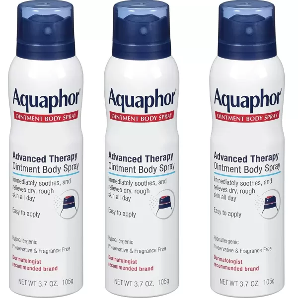 imageAquaphor Ointment Body Spray  Moisturizes and Heals Dry Rough Skin  37 oz Spray Can111 Ounce Pack of 1