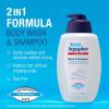 imageAquaphor Childrens Body Wash and Shampoo Fragrance Free Tear Free Shampoo and Body Wash for Kids From PediatricianRecommended Brand 254 Fl Oz Pump Bottle