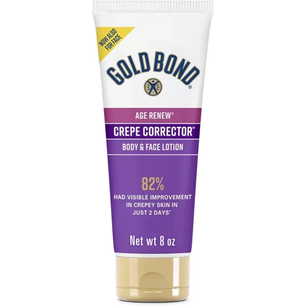 imageGold Bond Age Renew Crepe Corrector Body ampamp Face Lotion Replenishing ampamp Smoothing Formula 14 oz Packaging may vary8 Fl Oz Pack of 1