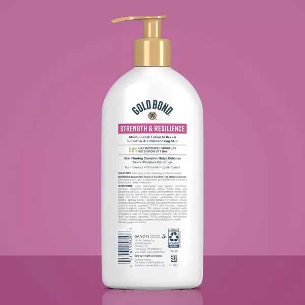 imageGold Bond Age Renew Strength ampamp Resilience Lotion 13 oz With Proteins ampamp Lipids for Aging ampamp Mature Skin