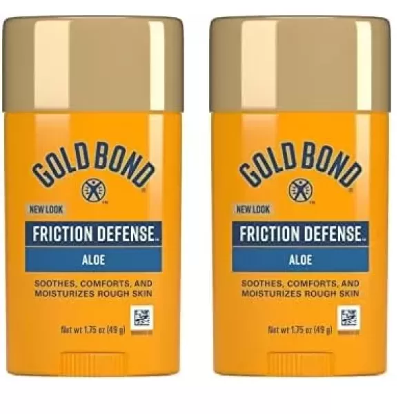 imageGold Bond Friction Defense Stick 175 oz With Aloe to Soothe Comfort ampamp Moisturize Rough Skin1 Count Pack of 2