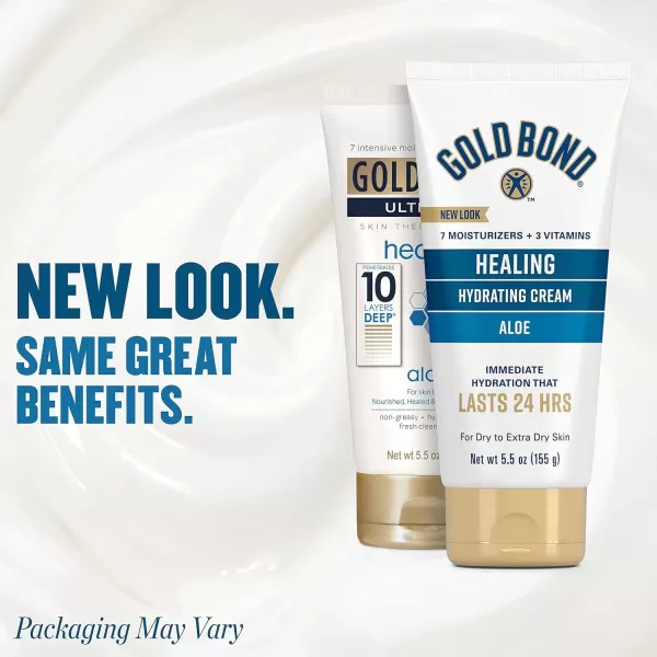 imageGold Bond Healing Skin Therapy Lotion with Aloe 55 oz NonGreasy ampamp Hypoallergenic55 Ounce Pack of 2