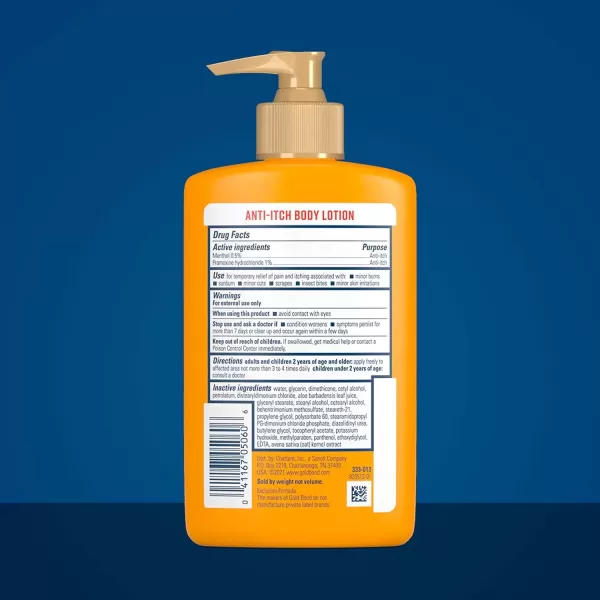 imageGold Bond Medicated AntiItch Body Lotion 55 oz Steroid Free Fast Acting Itch Relief
