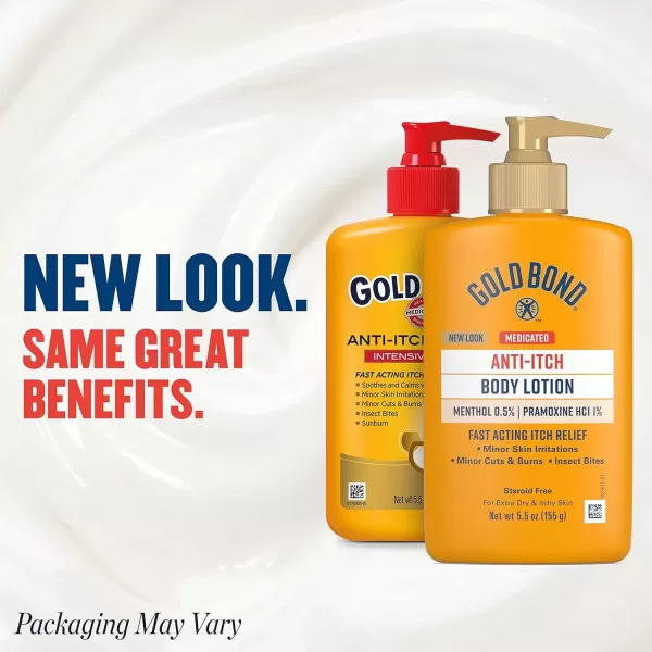 imageGold Bond Medicated AntiItch Body Lotion 55 oz Steroid Free Fast Acting Itch Relief