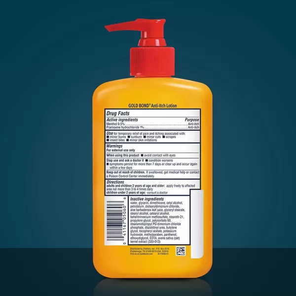 imageGold Bond Medicated AntiItch Body Lotion 55 oz Steroid Free Fast Acting Itch Relief