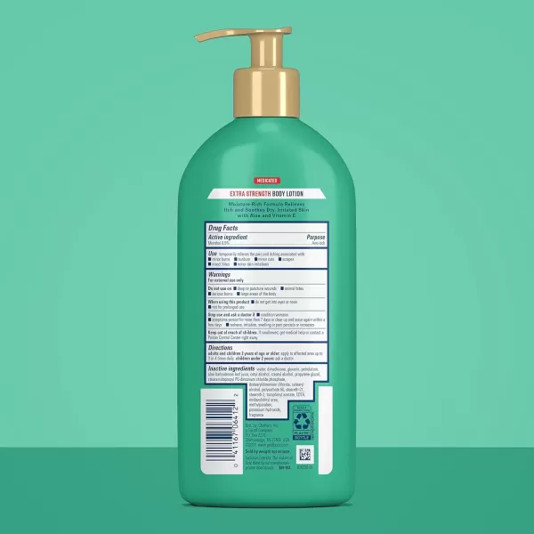 imageGold Bond Medicated Extra Strength Body Lotion 14 oz Moisturizes Relieves ampamp Soothes14 Ounce Pack of 1