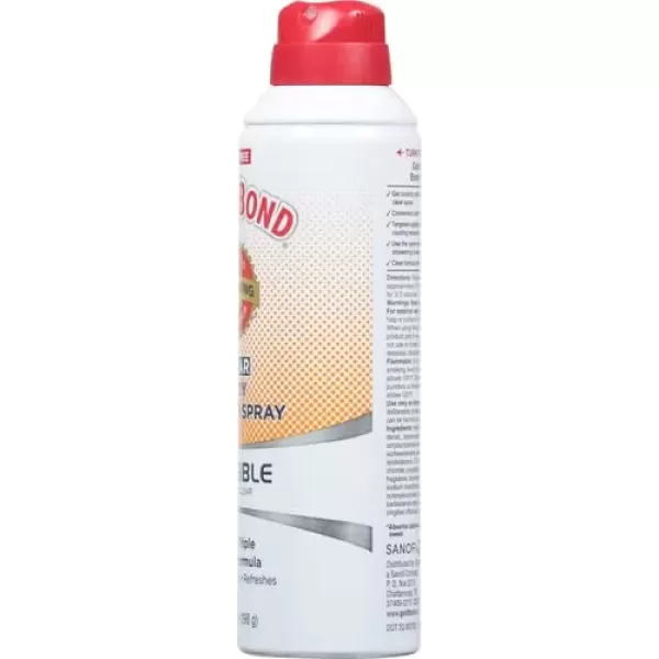 imageGold Bond No Mess Clear Invisible Body Powder Spray 7 oz Absorbs OdorCausing Sweat7 Ounce Pack of 1